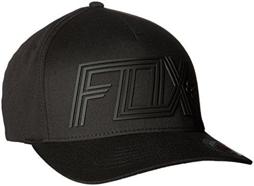 Fox Racing Men's Scaling Flexfit Hat, Black, L/XL