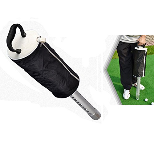 CRESTGOLF Aluminum Alloy Golf Ball Pick-Up Tool Golf Retrievers-----Store 70 Golf Balls