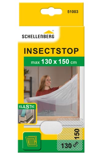 Schellenberg 51003 130 x 150 cm Elastic Insect Screen - White