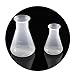 Owfeel A Set of 2 Plastic Erlenmeyer Flask 100mL 250mL