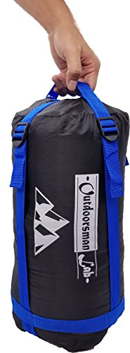 Outdoorsman Lab Sleeping Bag Compression Sack (Black)