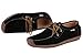 XIU XIAN Men's Snail Casual Lace-up Genuine Leather Flat Sneaker Shoes