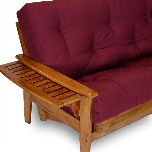 Nirvana Futons Eastridge Futon Set Full Size, Frame, 8" Mattress