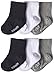 Trimfit Baby Boy Rib Textured Non-Skid Booties 6-Pack