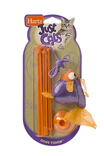 Hartz Just For Cats Gone Fishin' Interactive Cat Toy Wand