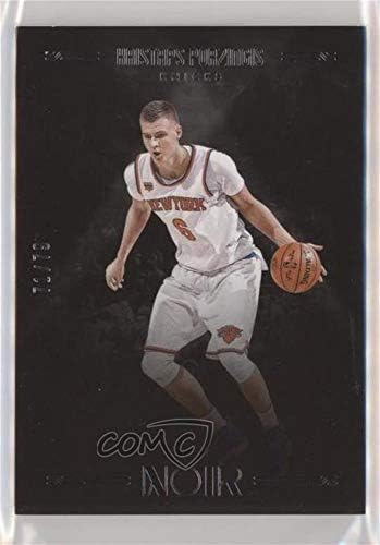 Kristaps Porzingis #/79 (Basketball Card) 2016-17 Panini Noir - [Base] #191