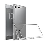Sony Xperia XZ Premium Case, Vigeer Crystal Clear Soft TPU Bumper [Shock Absorption Technology] Raised Bezels Protective Cover For Sony Xperia XZ Premium - Clear
