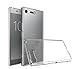 Sony Xperia XZ Premium Case, Vigeer Crystal Clear Soft TPU Bumper [Shock Absorption Technology] Raised Bezels Protective Cover For Sony Xperia XZ Premium - Clear