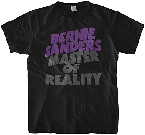 WEAR DINNER - BERNIE SANDERS MASTER OF REALITY - Bernie Black Sabbath Mashup T-Shirt