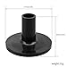 Cymbal Sleeves 8PCS 37x26mm Black Drum Cymbal Sleeves Replacement for Shelf Drum Kit