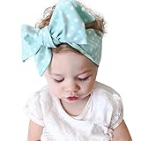 Baby Girls Headband, Canserin Elastics For Newborns Hair Band (Sky Blue)