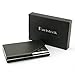 Partstock(TM Business Name Card Holder Luxury PU Leather & Stainless Steel Multi Card Case, Wallet Credit card ID Case/Holder For Men & Women - Keep Your Business Cards Clean, with Magnetic Shut.(B