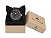 Treehut Wooden Watches for Men, Japanese Miyota Movement, Stylish Exotic Wrist Watch with Adjustable Stainless Steel Buckle, Leather Straps, Watch Made Real Ebony Wood, Relojes para Hombre