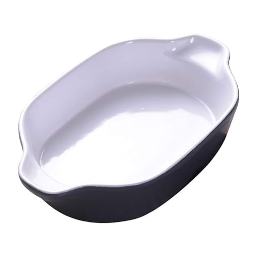 ZALIANG Bandeja para Hornear con Mango Asar Queso Tazón para ...