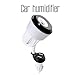Car Styling Power Protection Humidifier Aromatherapy Essential Oil Diffuser Air Purify with Dual Port(Black)