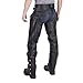 Viking Cycle Leather Chaps - Braided Motorcycle Leather Chaps