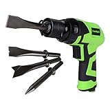 PowRyte Elite Composite Short Stroke Air Hammer with 4 Chisels