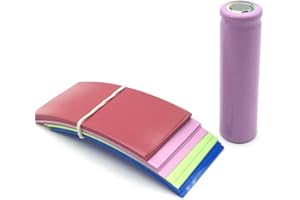 20pcs 21700 Battery PVC Skin Sticker Shrinkable Wrap Cover Sleeve Heat Shrink Re-Wrapping, for Batteries Wrapper