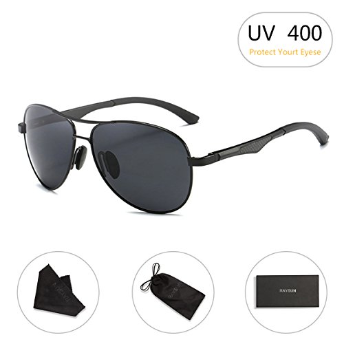 Aviator sunglasses raysun aluminum polarized vintage su…