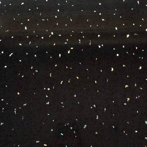 Black Sparkle 5mm Ceiling Cladding Kitchen PVC Plastic Bathroom Panels Wet Wall Shower Wall (12 Pack), 250mm x 2600mm x 5mm