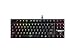 GAMDIAS Hermes M3 RGB Gaming Keyboard Low Profile Mechanical Switch with blue switch, N-key rollover (Hermes M3)