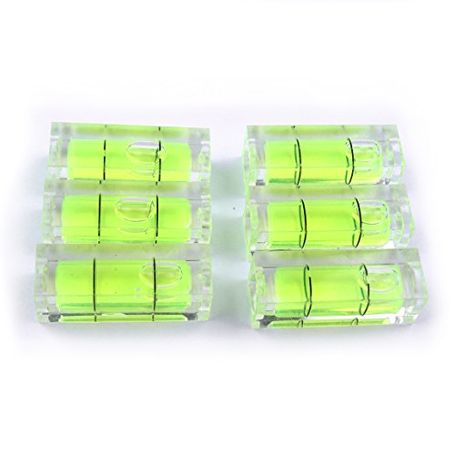 Atoplee Spirit Bubble Level Caravan Camping Outdoors Surface Leveler (rectangular prism,10pcs)