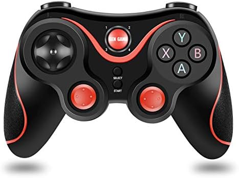 Jingyig Bluetooth Game Controller, Gamepad for Android, Comfortable S3‑ Bluetooth for iOS/for Android Cellphone Tablet Tv Smart Phone, Pad, Tablet, Computer