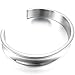 INBLUE Women's Stainless Steel Bracelet Bangle Cuff Silver Tone
