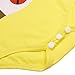 A&J Design Baby Boys' Wolverine Short Sleeve Bodysuits (0-6 Months)
