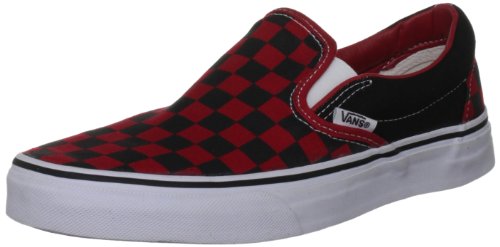 Vans Classic Slip-On Formula One Checkerboard Mens 4, Womens 5.5
