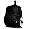 Kausbabi-Girls-Fashion-Backpack-Cute-Mini-Leather-Backpack-Purse-for-Women-KB-0032-BLACK