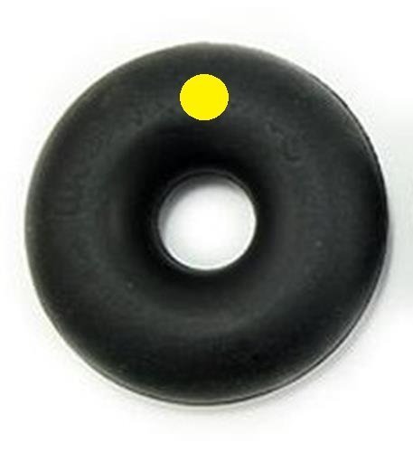 Goughnuts Indestructible Chew Toy MAXX 50, Black Ring Goughnuts Indestructible Chew Toy MAXX 50, Black Ring
