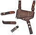XCH ambidextrous Shoulder Holster for Tokarev, Zastava M70/M57A, Norinco-213, Norinco 54-1, 1911 Type, Colt Defender, Springfield 911 .380ACP, Makarov, Beretta Cheetah, subcompact Handguns
