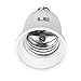 LE E17 to E26 Light Socket Adapter, Bulb Base Converter, Pack of 6