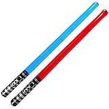 Perpetual Kid® 2PACK Inflatable Light Sabers Pool + Beach Toys Star Wars Summer Battle Floats