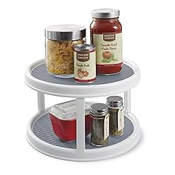Copco Non-Skid 2 Tier Pantry Cabinet Lazy Susan