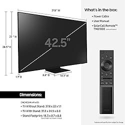 SAMSUNG 43-Inch Class Neo QLED 4K UHD QN90A Series