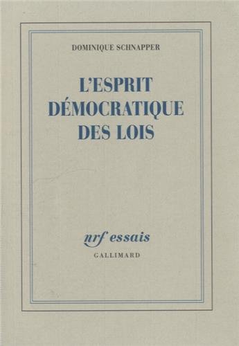 L' esprit démocratique des lois