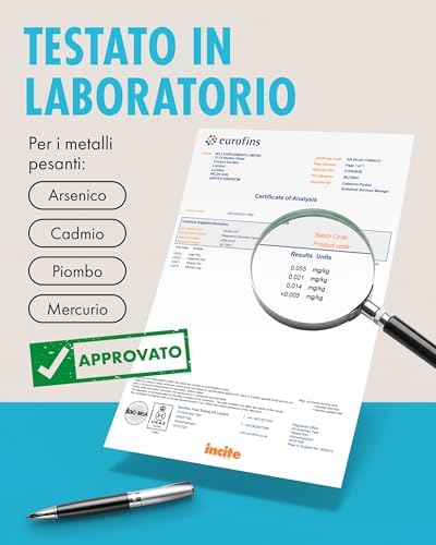 Integratore al Magnesio Bisglicinato – 500 mg – Qualità Premium – 100 Capsule Naturali e Vegane (Fornitura per 3 Mesi) ad Alta Concentrazione con la Massima Biodisponibilità