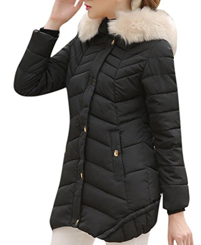 Lingswallow Women's Winter Oversized Warm Long Down Puffer Coat Jacket Red Lingswallow Women's Winter Oversized Warm Long Down Puffer Coat Jacket Red