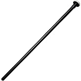 Westbrass D123-62 3/8" x 12" Brass Flat Head Toilet Riser Supply Line, Matte Black