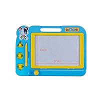 duotanyi Puzzle Early Education Enlightenment Toy,Children Baby Early Education Toy Magnetic Doodle Painting Writing Drawing Board Blue