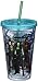 Vandor 26514 Marvel Guardians of the Galaxy 18 oz Acrylic Travel Cup with Lid and Straw, Multicolor