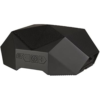Outdoor Tech OT2800-B Turtle Shell 3.0 - Rugged Waterproof True Wireless Bluetooth Hi-Fi Speaker, Black