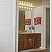 Design House 519298 4 Light Vanity Light, Satin Nickel