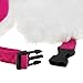 Unisex Kids Teens Girls Boys Faux Fur Winter Warm Trapper Hat with Ear Flaps,Windproof Face Mask Fleece Thermal Outdoor Snow Ski Russian Ushanka Cap Trapper Trooper Pilot Aviator Hat Headwear - Pink -