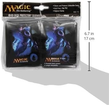 Ultra Pro SLEEVES MTG Mana 4 Planeswalkers Jace C75 Card Game, black - Image 3