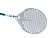 Professional 13" Perforated Circular Pizza Peel with 59" Handle