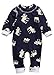 Toddler Infant Baby Girl Boy Long Sleeve Deer Romper Jumpsuit Pajamas XMAS Outfit