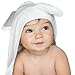 Baby Hooded Towel, Boys Girls Bamboo Elephant | Premium Hypoallergenic Ultra Thick & Soft with Animal Ears | Lasts Through Washes, Fast Dry, Extra Absorbent Toddler, Infant Baby Bath Towels with Hood